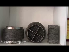 ワイヤ・メッシュ デミスター・パッド 304 316 ガス液体分離用ステンレス鋼