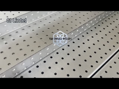 ブロックワーク 内部ウィンドウ レンタル 153mm 孔状ワイヤーメッシュ