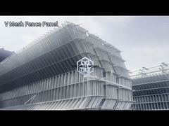 鉄鋼製の熱線フェンシング 75*150mm メッシュホール空港用