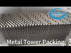 腐食耐性のある金属 蒸留塔のための現代的な波紋包装