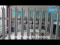 高セキュリティ 鋼筋パリスードフェンシング 耐久性 周辺保護