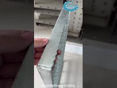 溶融亜鉛メッキ金属歩道グレーチング 高耐久性滑り止め工業用プラットフォーム