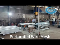 耐久性のある穴あきワイヤーメッシュ：多様な用途に対応する、カスタマイズ可能なソリューション