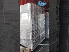 建設用耐久性ステンレス鋼亜鉛メッキ多孔ワイヤーメッシュ