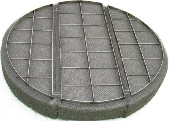 Stainless Steel Wire Mesh Demister Pad 2-635 Mesh for Gas Liquid Separation