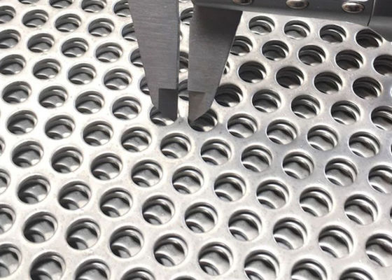 Durable Stainless Steel Galvanized Perforated Wire Mesh For Construction