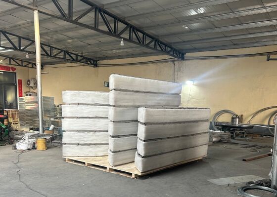 Polypropylene Wire Mesh Demister Pad SS304 Frame for SO2 Wet Scrubber