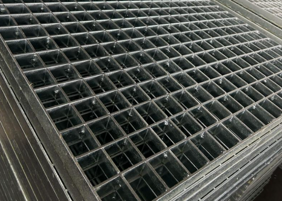Galvanized Industrial Steel Walkway Grating Bar Grating For Industrial Platform