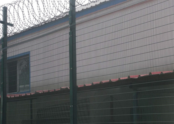 Galvanized Steel Fence 358 Security Fencing For Military & government sites