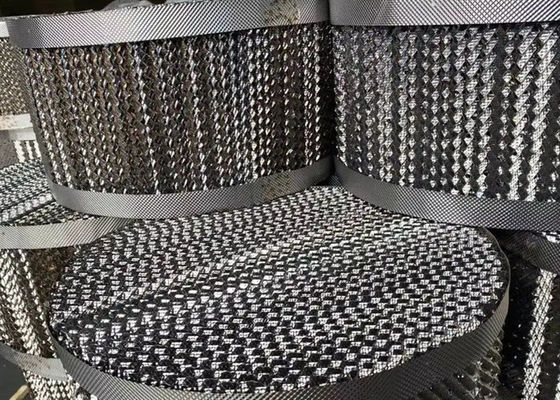SS304 蒸留塔用の波紋金属構造包装