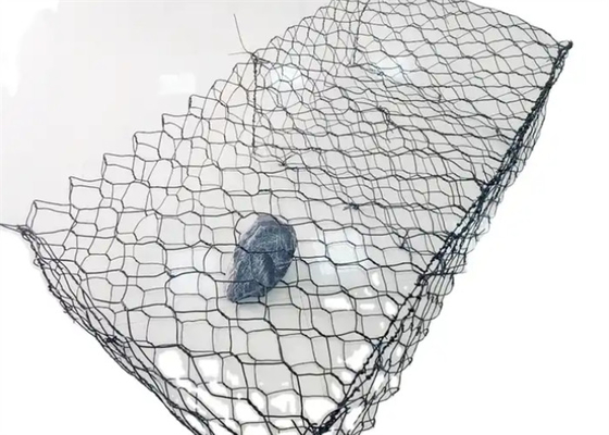 高強度 100x120mm ガビオンワイヤ網 低炭素鋼