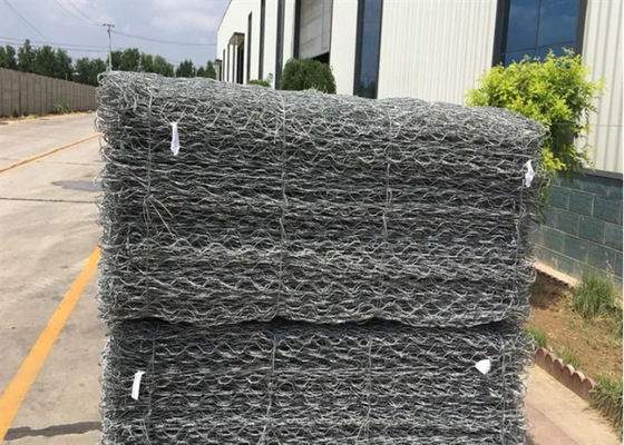 Hdg 120x150 細いメッシュ メタルのガビオンバスケット 岩の支柱壁のために