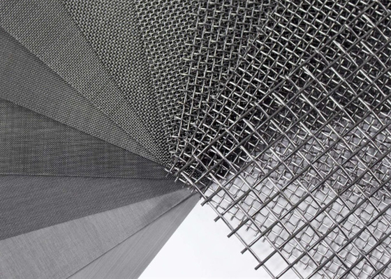 304 316 316L ステンレス鋼ワイヤーメッシュフィルター 100-500 メッシュ