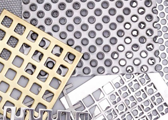 スクリーンフィルター用の低炭素鋼パンチドパルファードワイヤーメッシュ