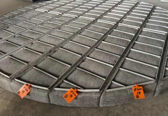 繊維用ワイヤメッシュ デミスターパッド 霧除去器 ガス浄化用 OEM