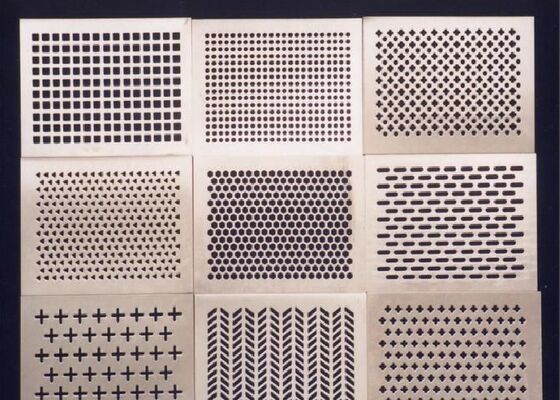 ろ過およびふるい分けシステム用工業用穴あきワイヤーメッシュパネル