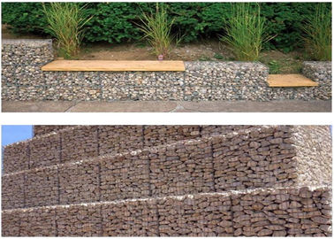 2x1x1m ガビオンバスケットワイヤ網 ASTM A974 川のための標準