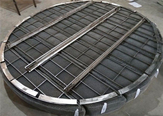 化学液体ガス分離用のワイヤーメッシュデミスターパッド 168 kg/m3